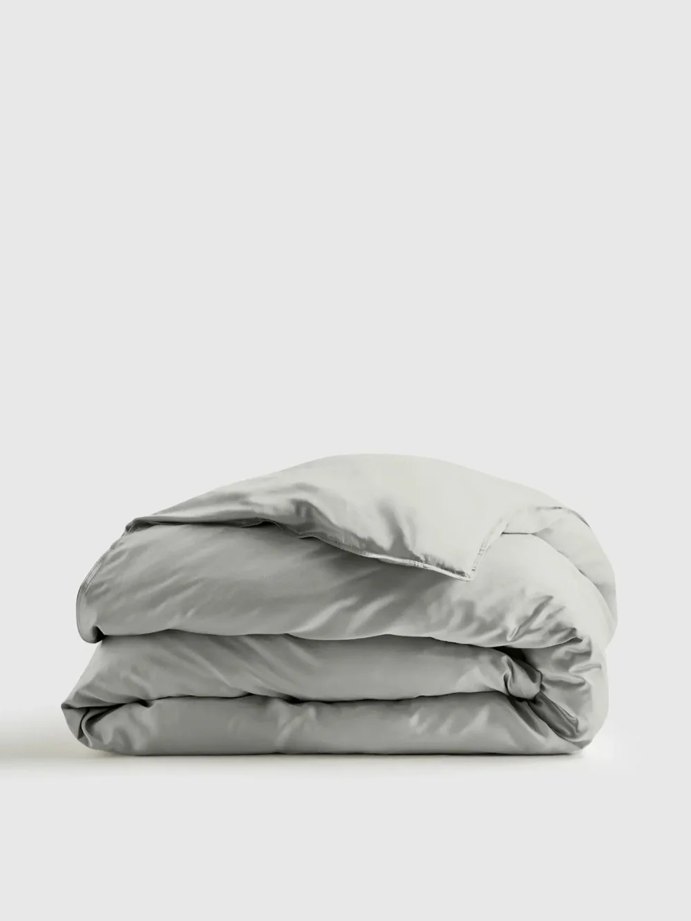 NEW Quince Bamboo Duvet Cover King, Color Eucalyptus